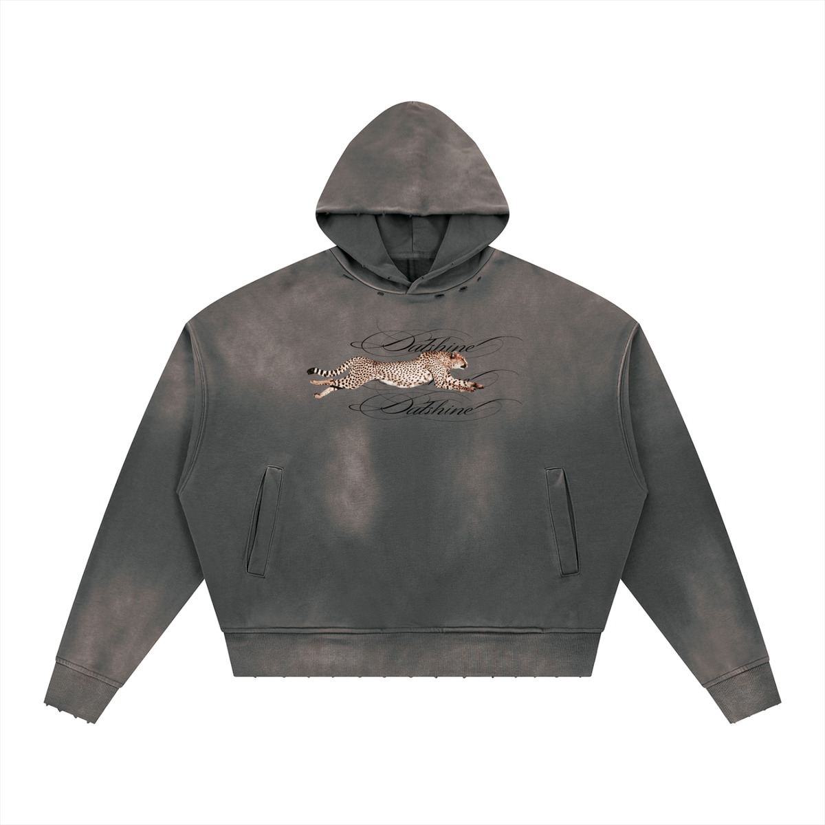 Leopard Élégance Sunfade Hoodie