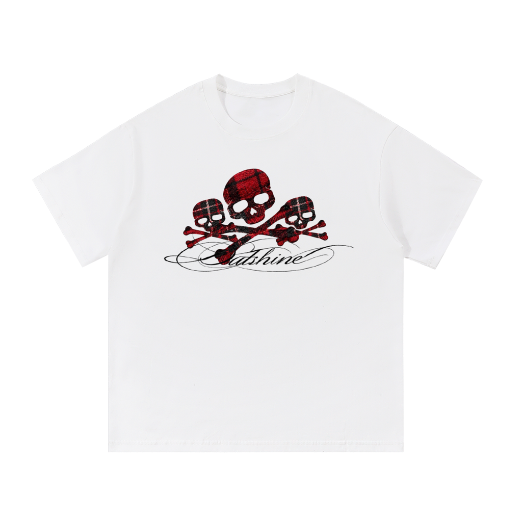 Crimson Red bones Tee