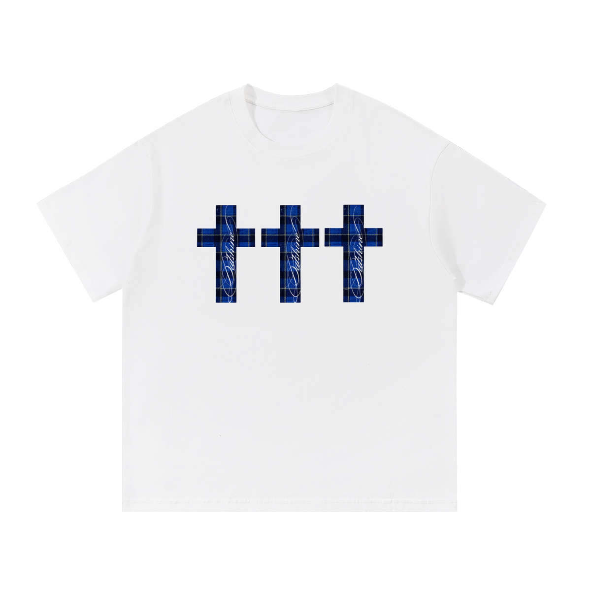 Blue Royal Triple Cross Tee