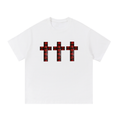 Red Royal Triple Cross Tee